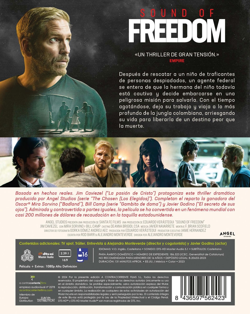 Imagen 3 de Sound of freedom (Blu-Ray)