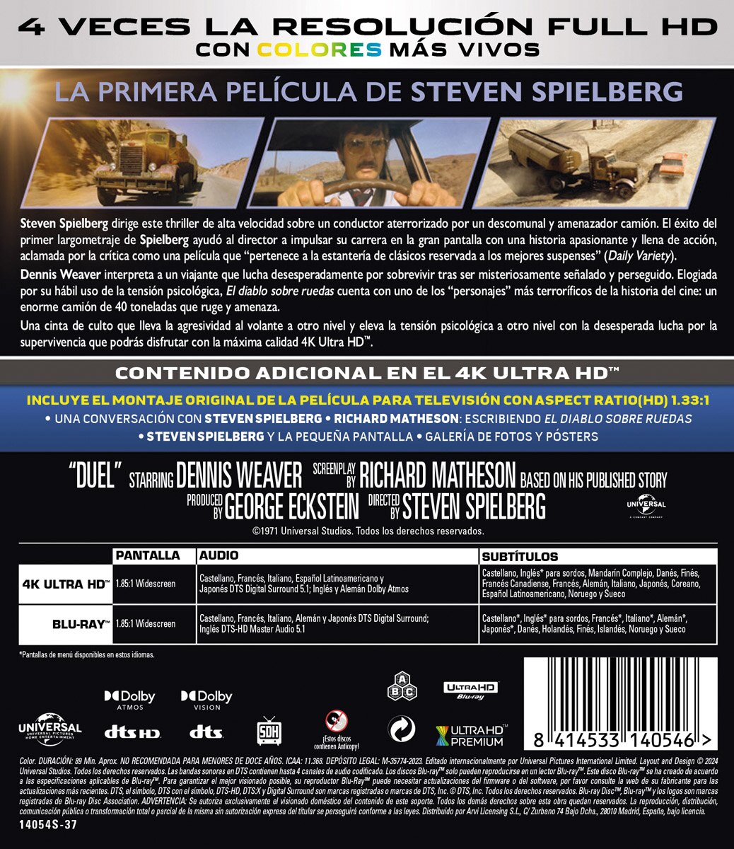 El diablo sobre ruedas (4H Ultra HD + Blu-Ray) 2