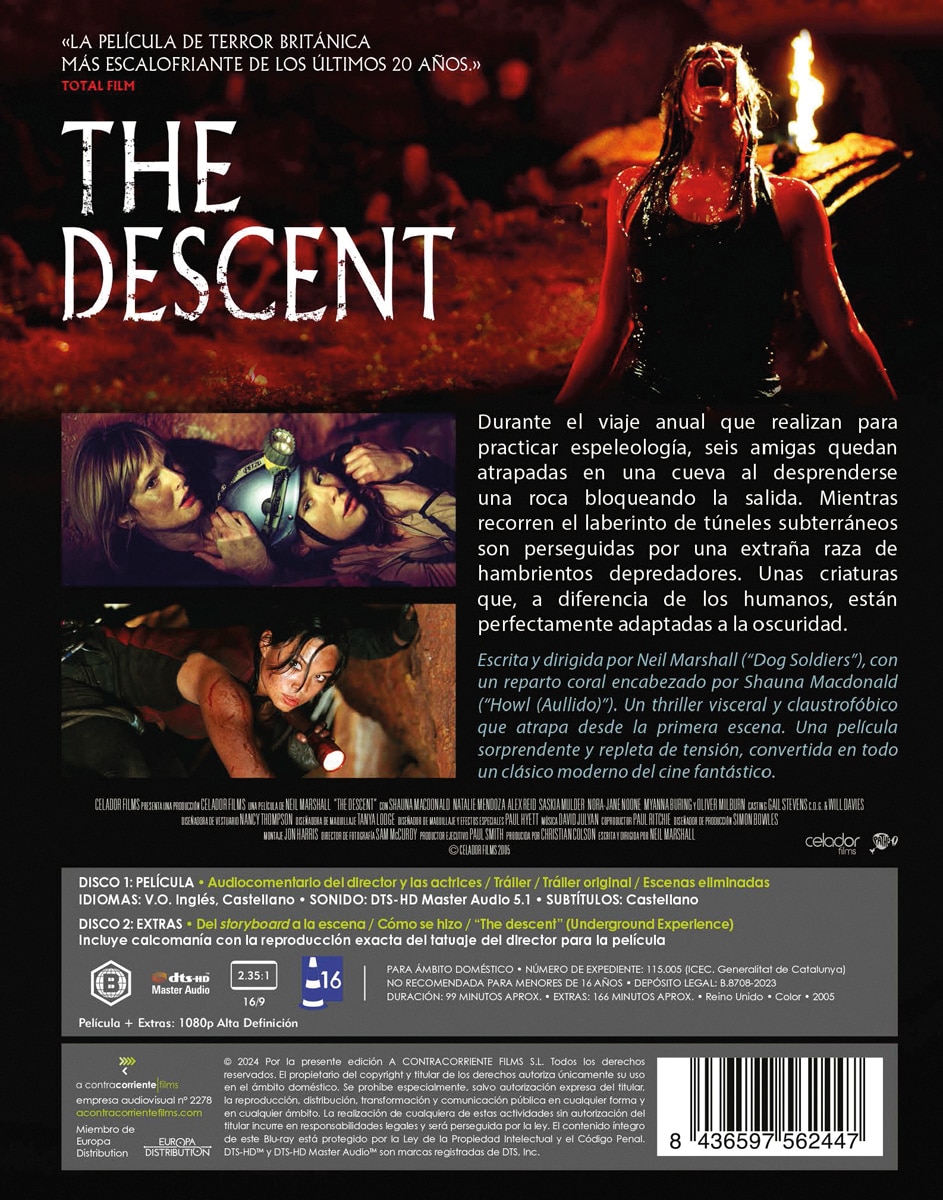 The Descent (Blu-Ray) 3