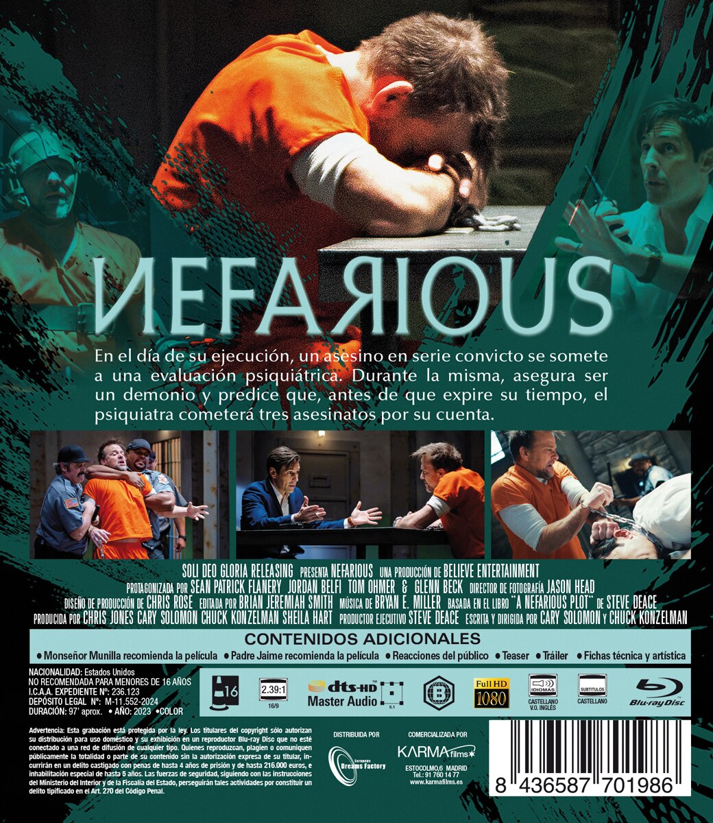 Nefarious (Blu-Ray) 3