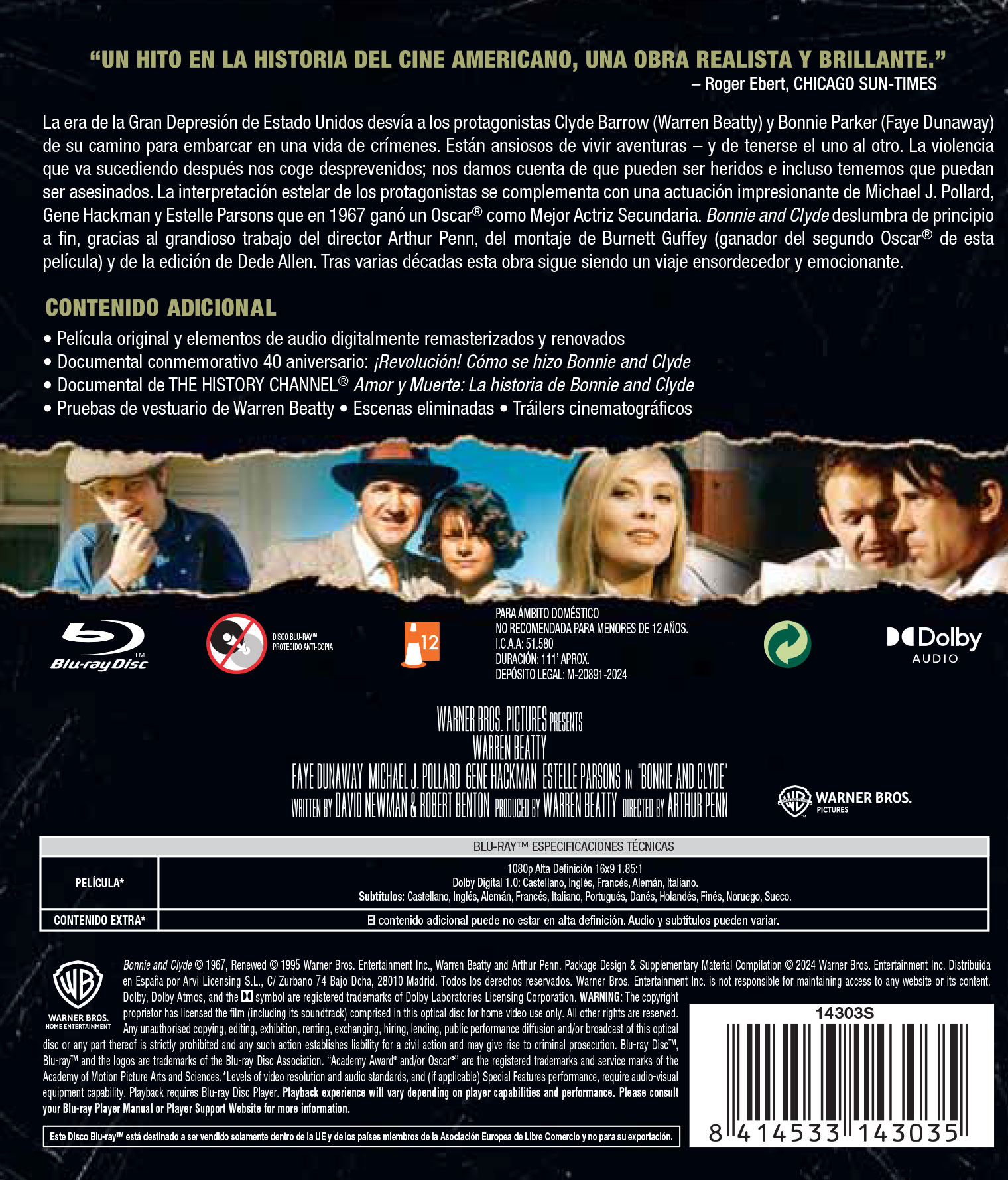 Bonnie y Clyde (Blu-Ray) 2