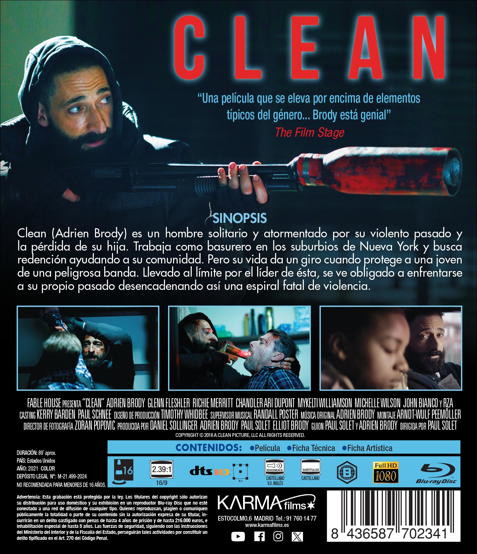 Clean (Blu-Ray) 3