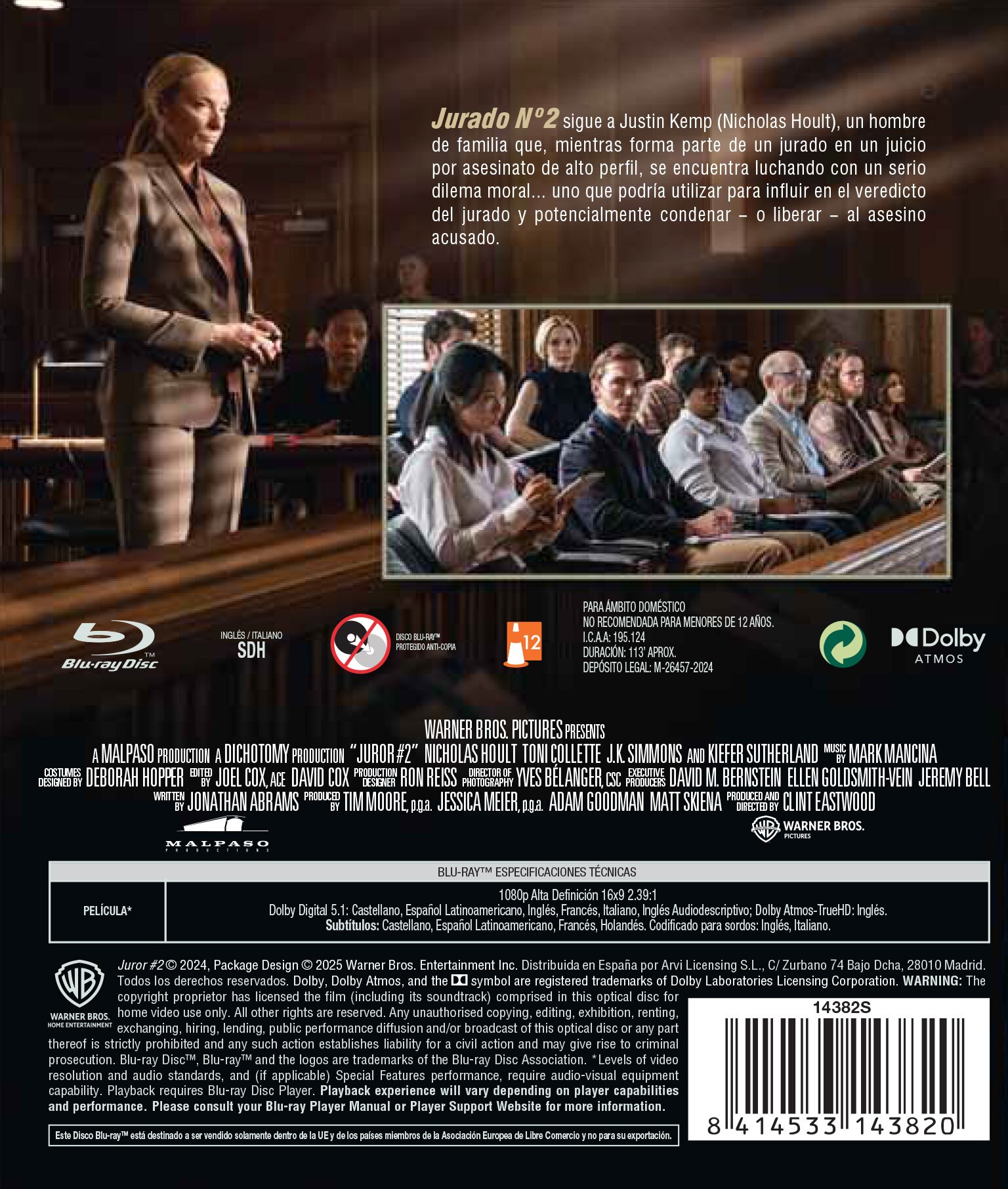 Jurado Nº 2 (Blu-Ray) 2