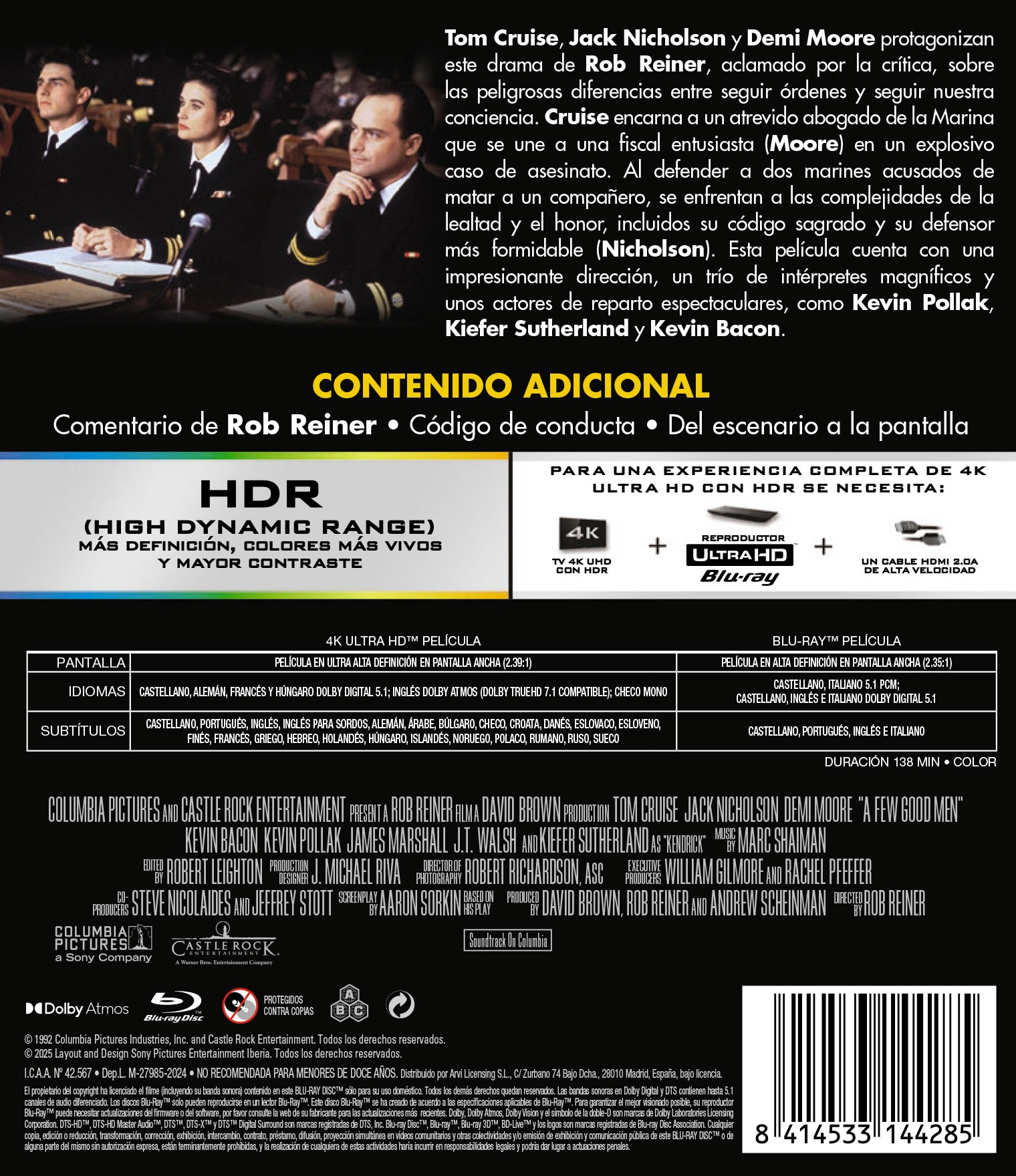 Algunos hombres buenos (Edición 2025) (4K Ultra HD + Blu-Ray) 2