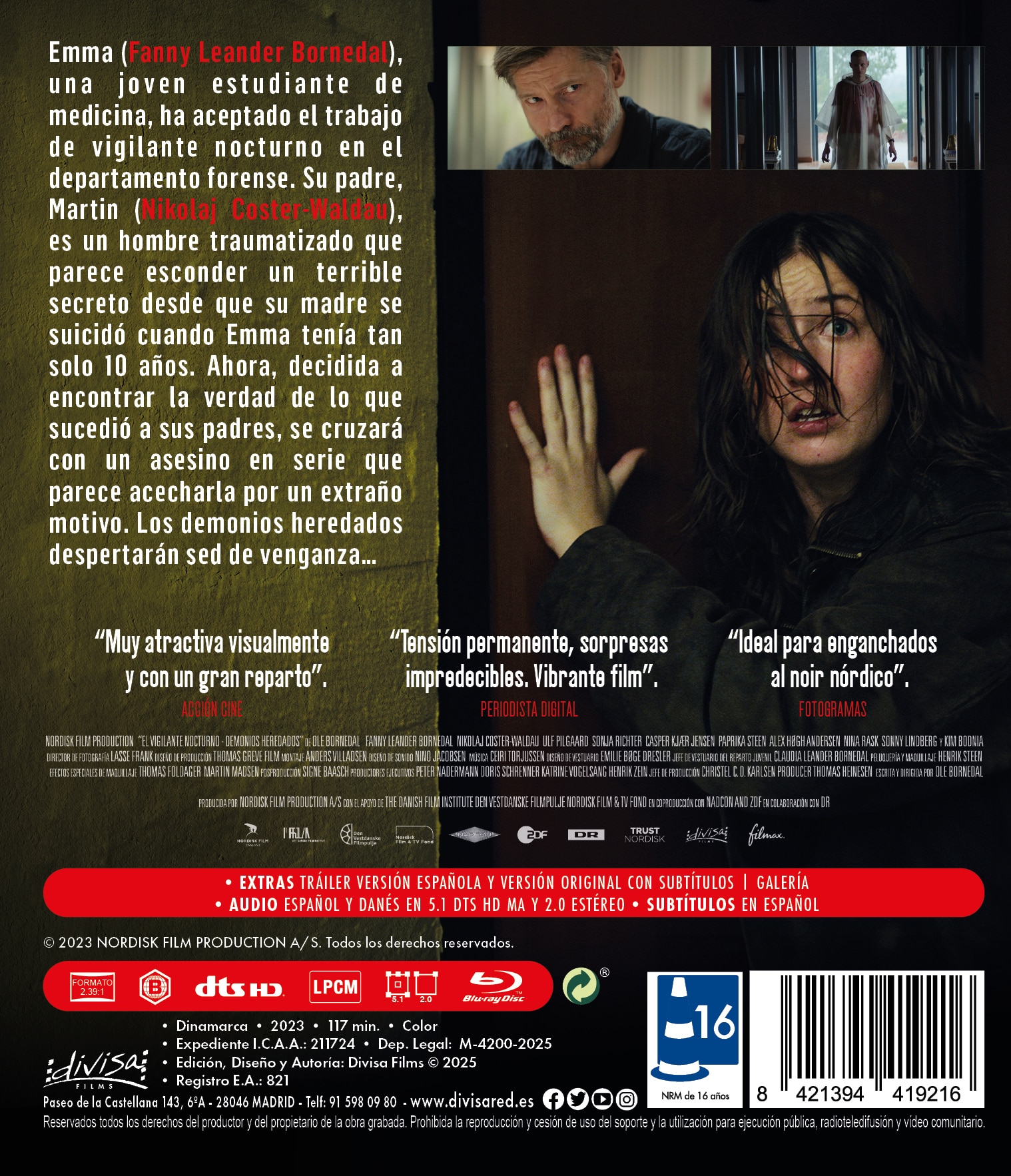 El vigilante nocturno: Demonios heredados (Blu-Ray) 2