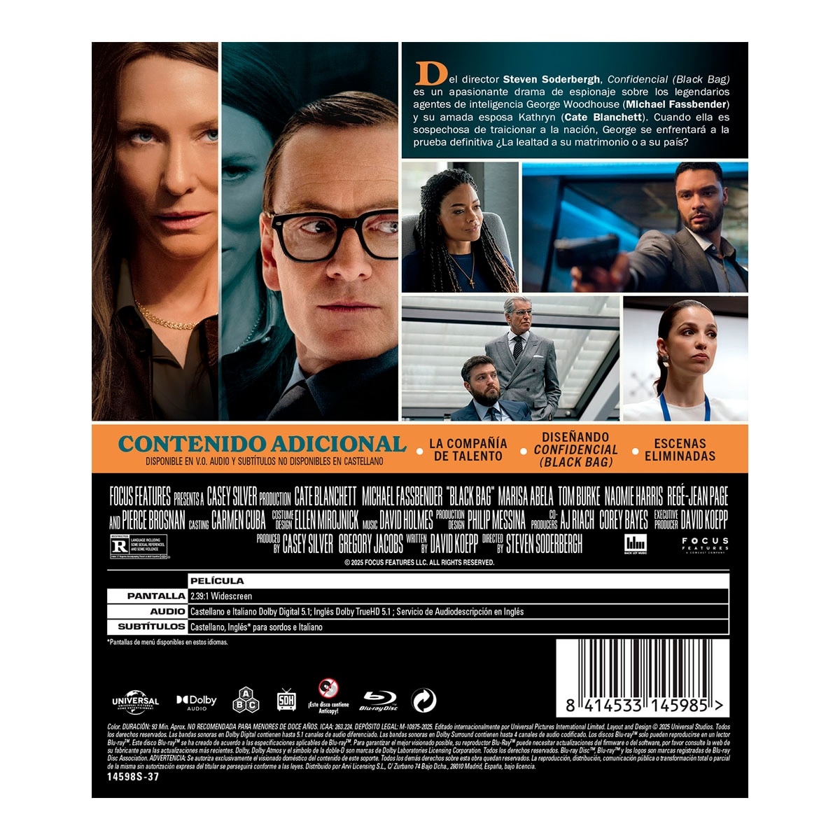 Confidencial (black bag) (Blu-Ray) 2