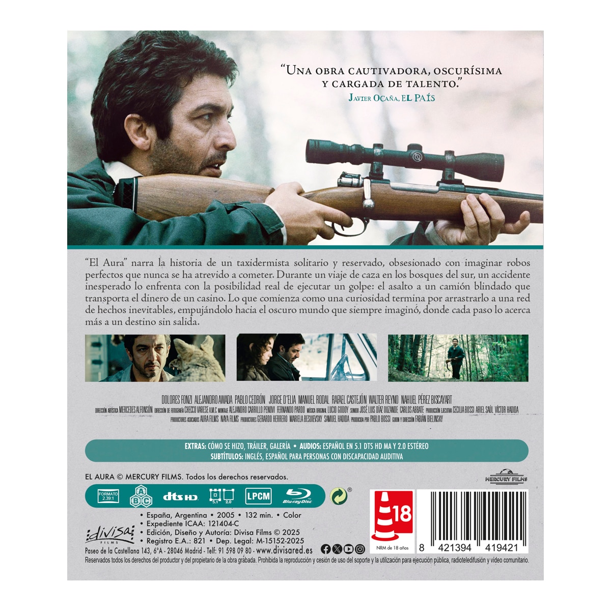 El aura (Blu-Ray) 2