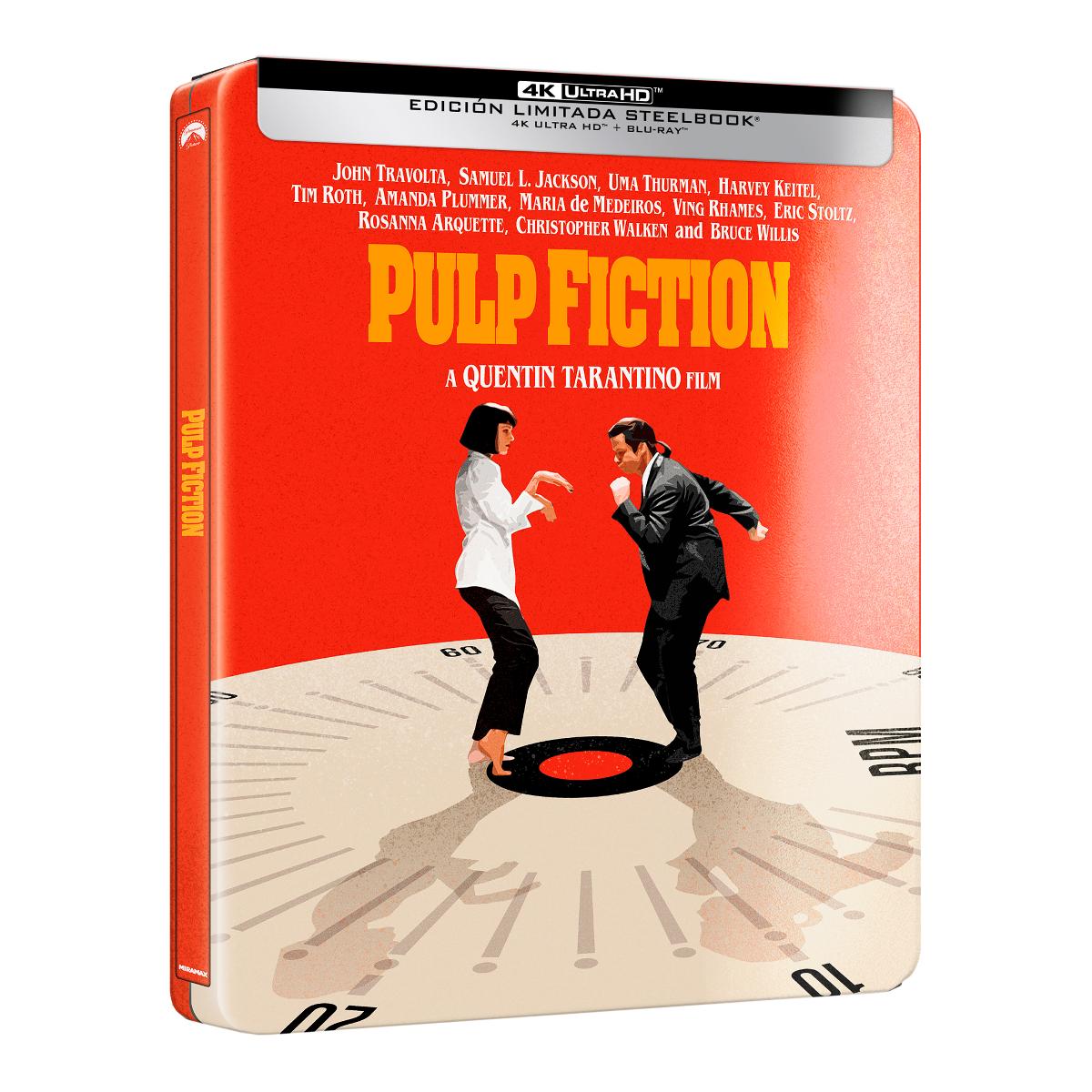 Imagen 0 de Pulp Fiction (Edición Metálica) (4K Ultra HD + Blu-Ray)