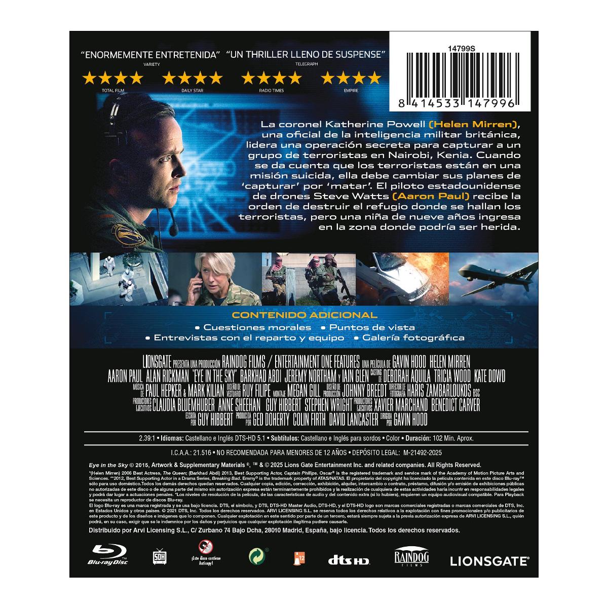 Espías desde el cielo (Blu-Ray) 2