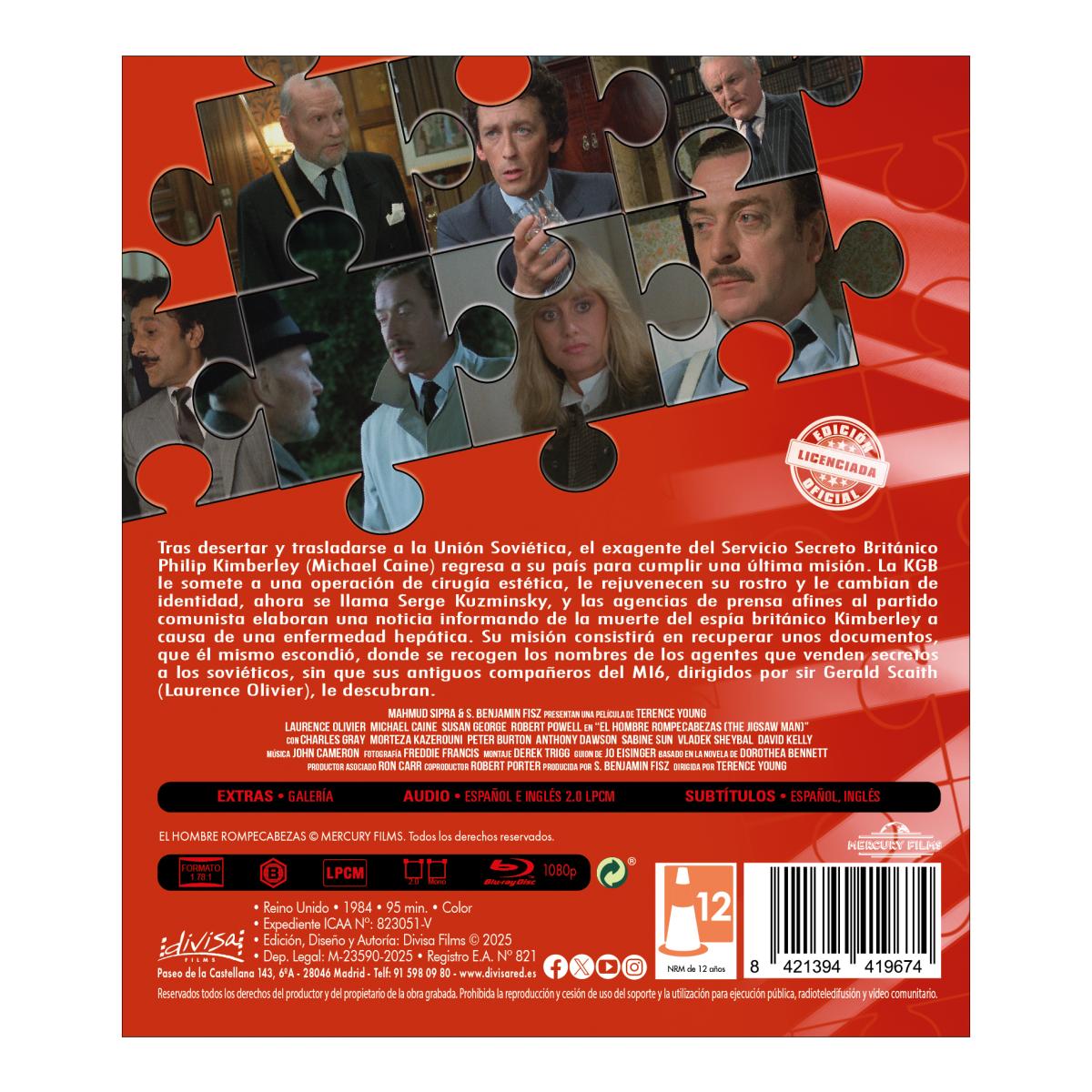 El hombre rompecabezas (Blu-Ray) 2