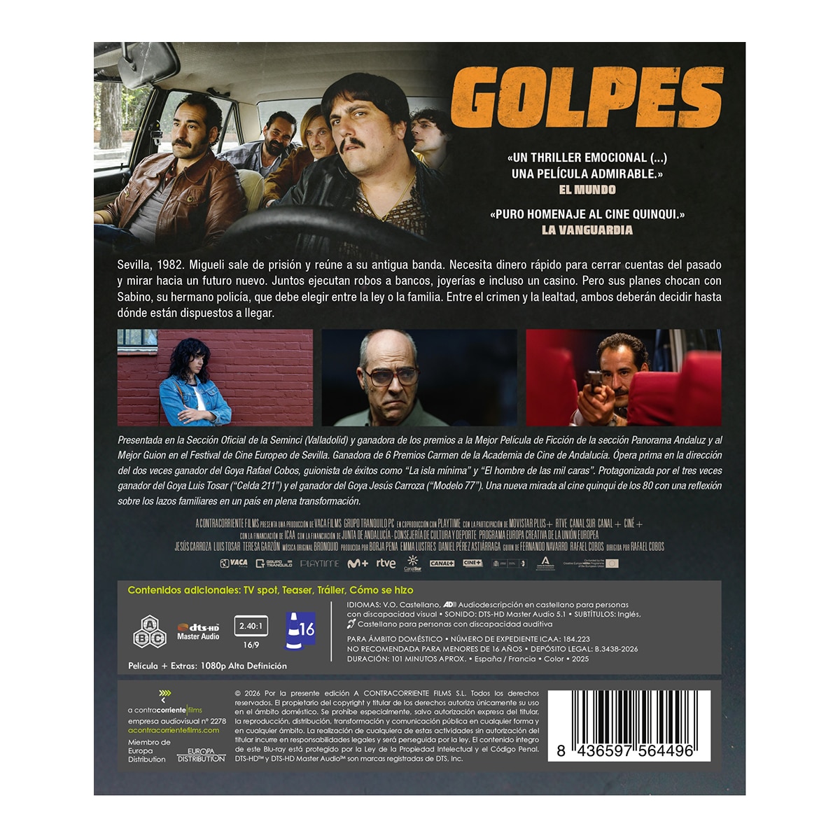 Golpes (Blu-Ray) 3