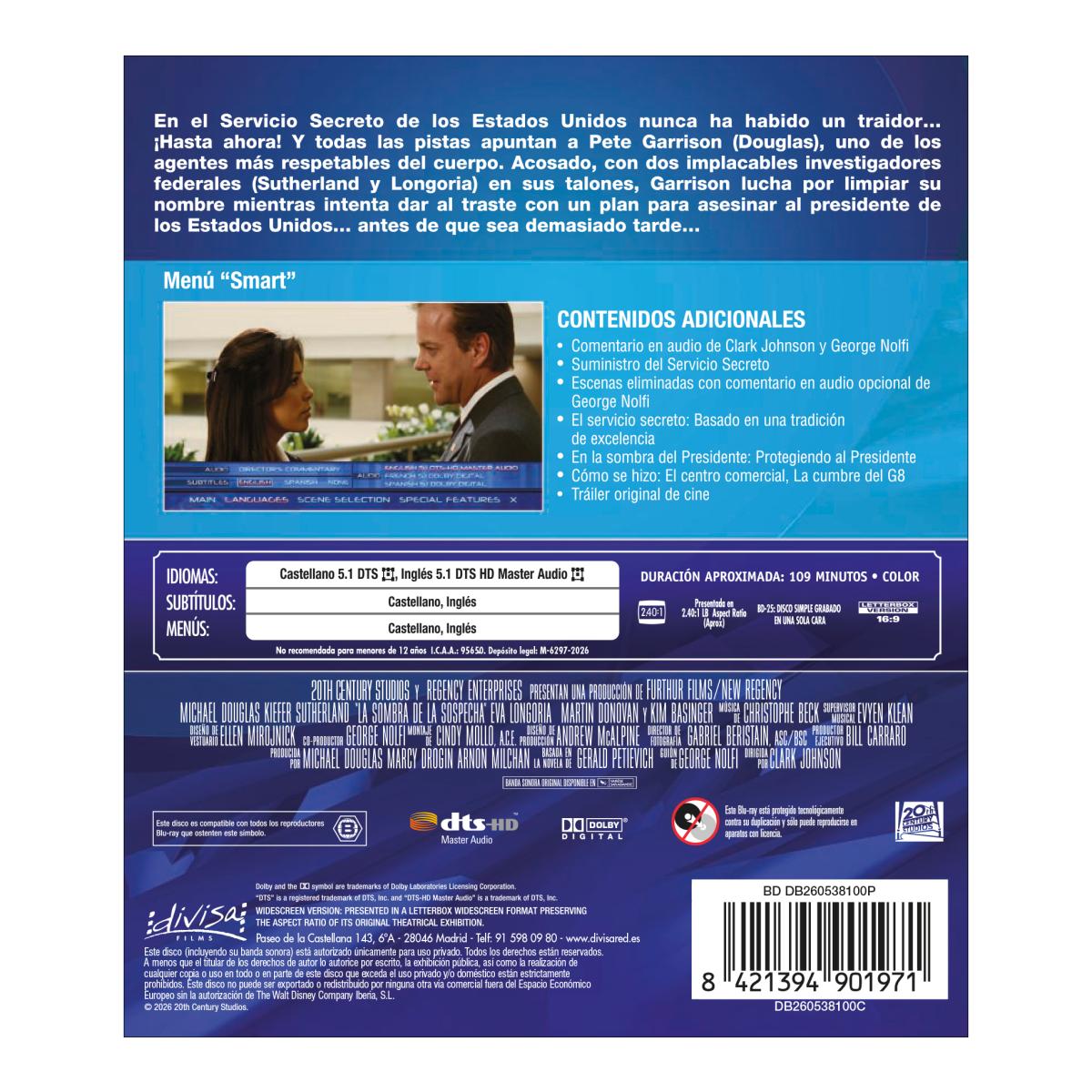 La sombra de la sospecha (Blu-Ray) 2
