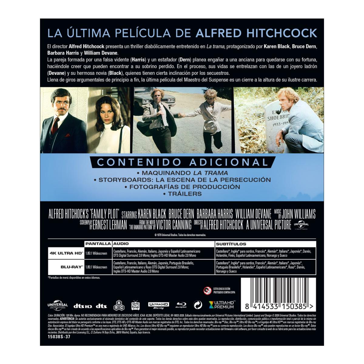 La trama (4K Ultra HD + Blu-Ray) 2