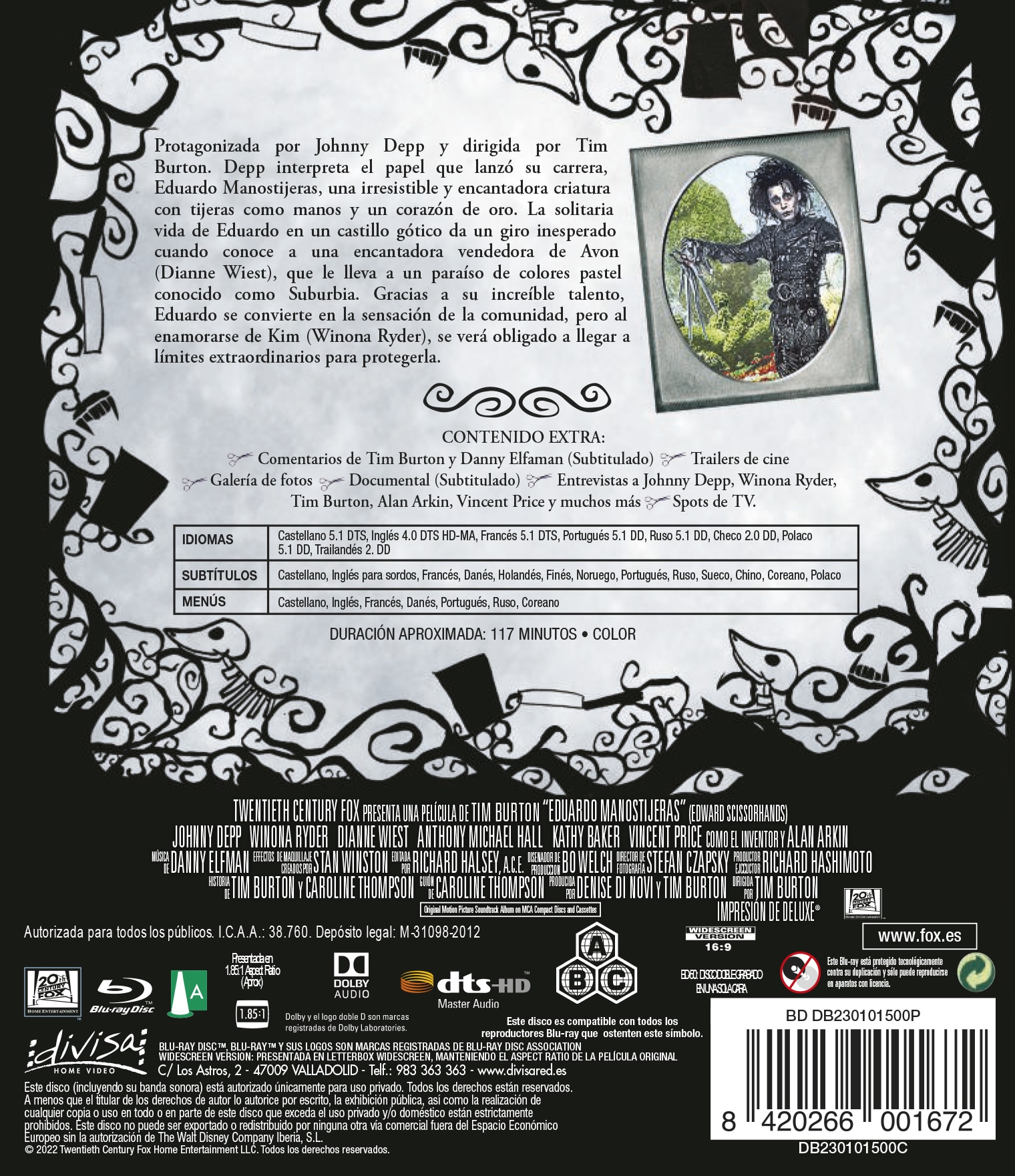 Eduardo Manostijeras (Blu-Ray) 2