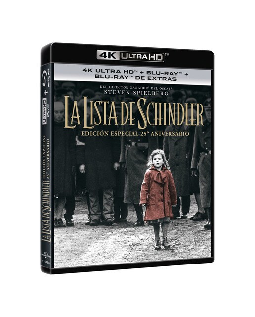 La lista de Schindler (4K Ultra HD + Blu-Ray) 1