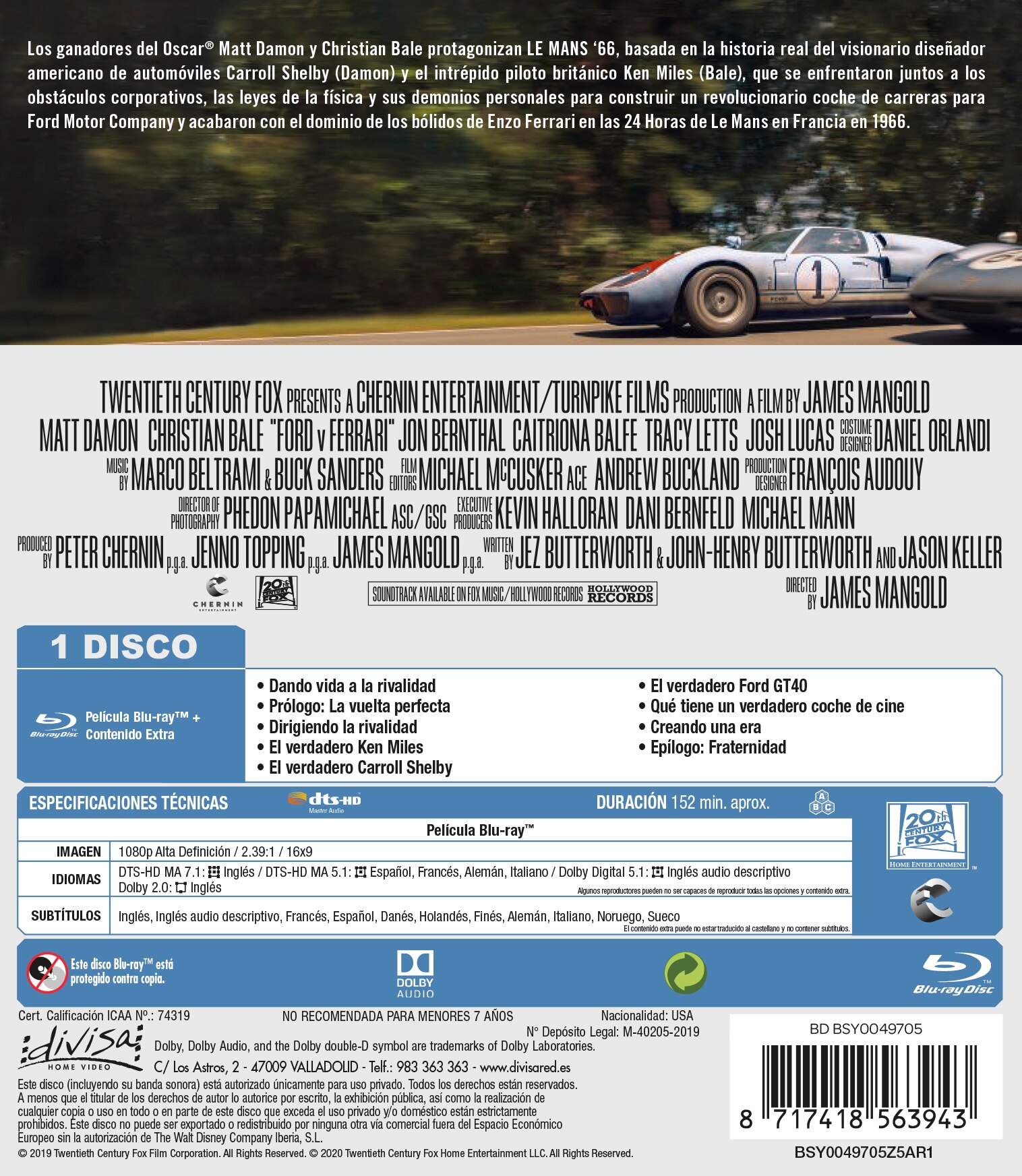 Le Mans '66 (Blu-Ray) 2
