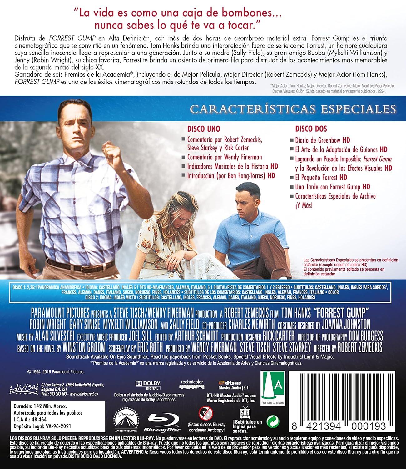 Forrest Gump (Blu-Ray) 2