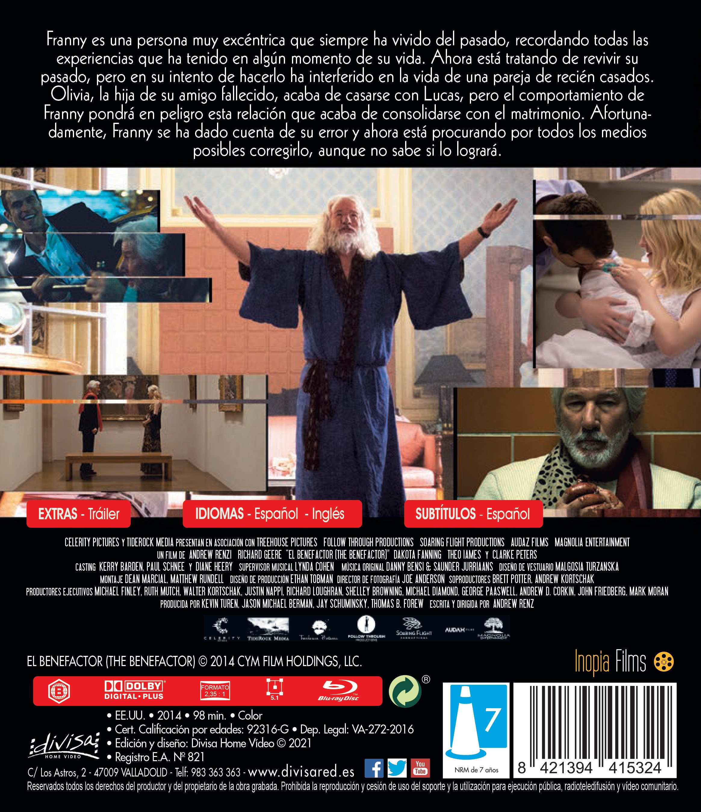 El Benefactor (Blu-Ray) 2