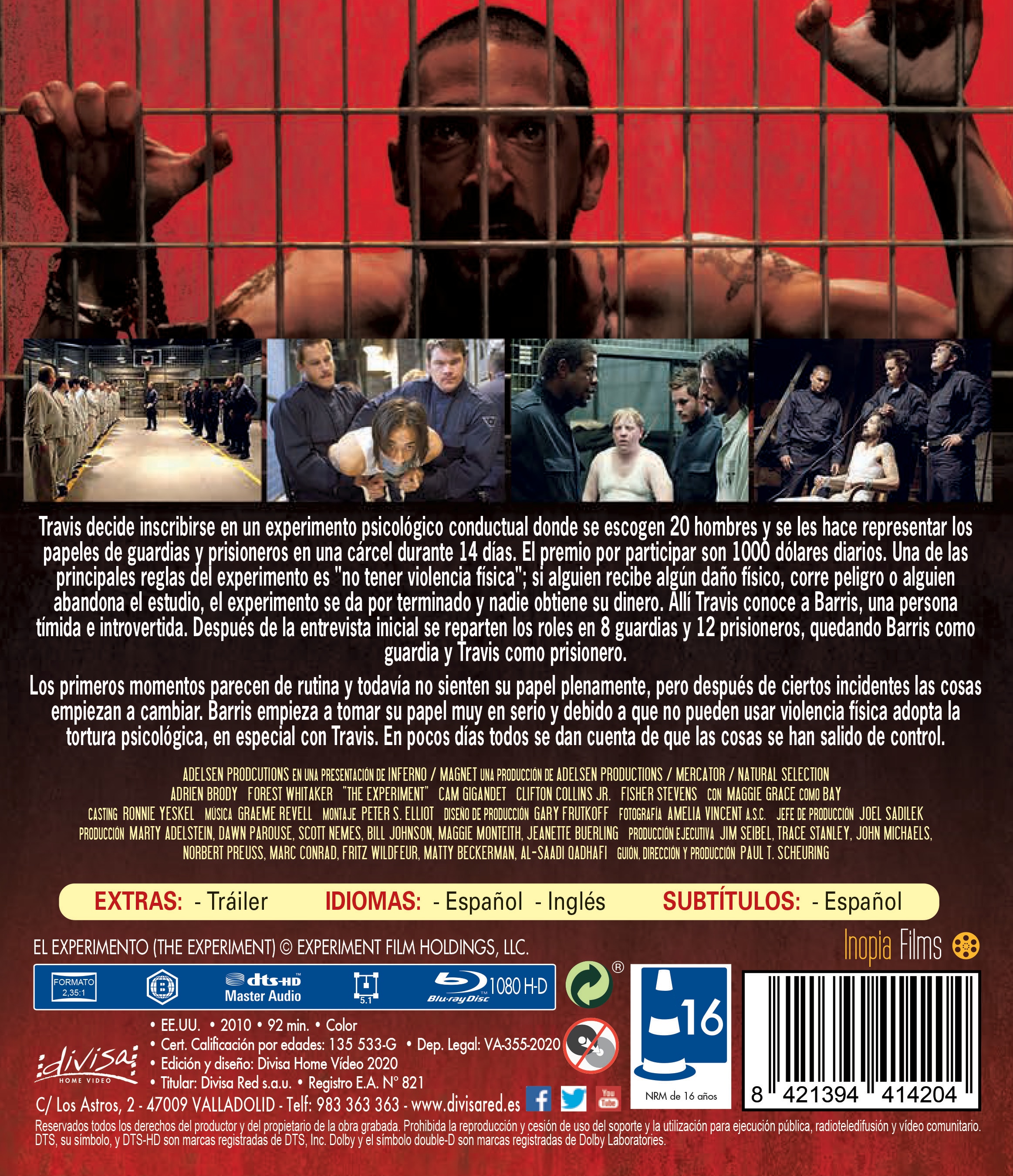 El Experimento (Blu-Ray) 2