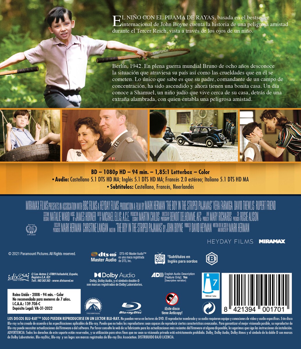 Asa Butterfield El Nino De Pijama A Rayas Book El Ni O Con El Pijama De, image size:1035x1200