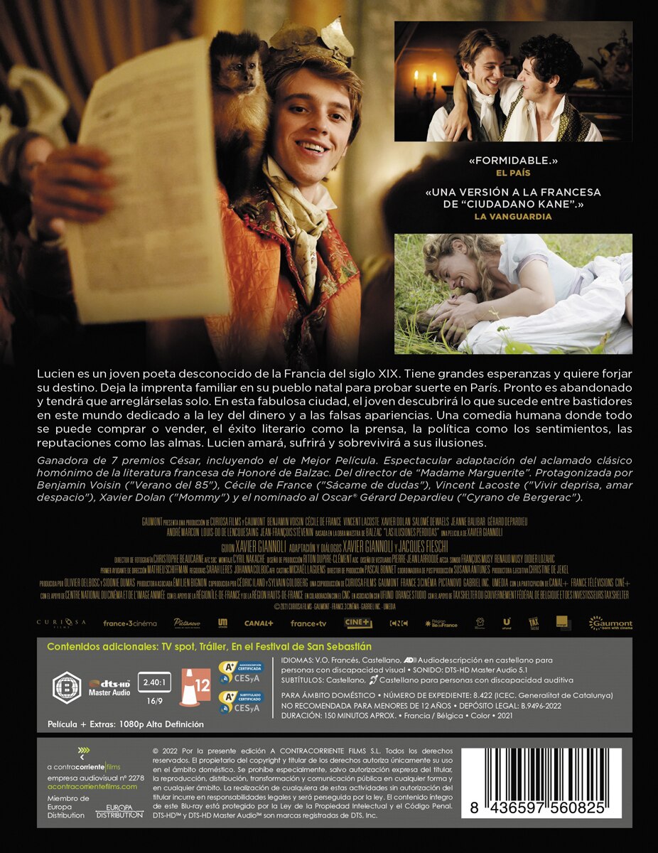 Las ilusiones perdidas (Blu-Ray) 3