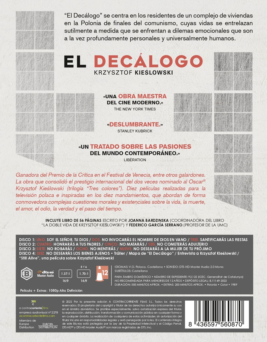 El Decálogo (Blu-Ray) 3