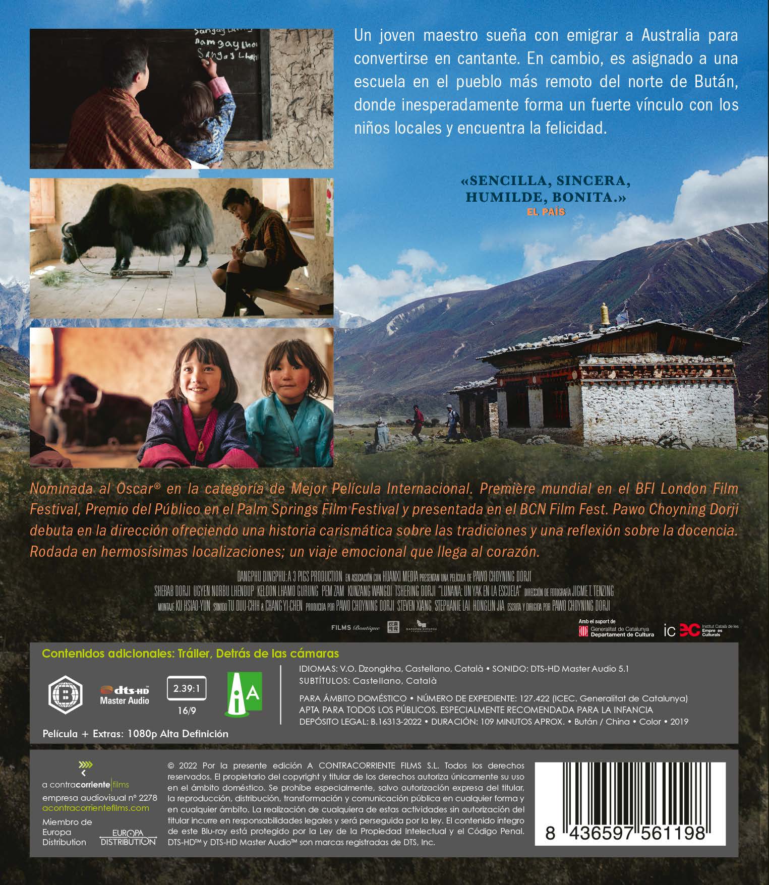 Lunana, un yak en la escuela (Blu-Ray) 3