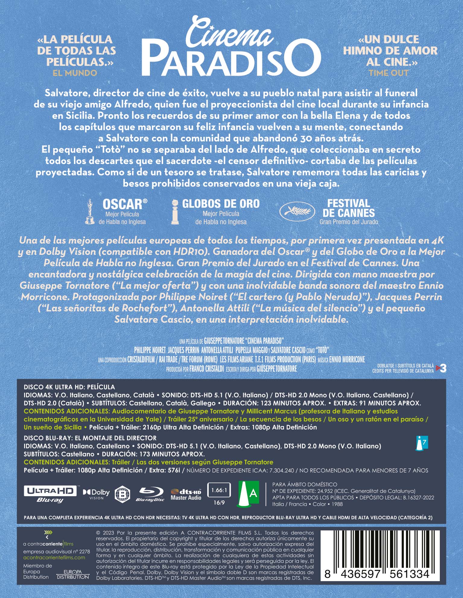 Cinema Paradiso (4K Ultra HD + Blu-Ray) 3