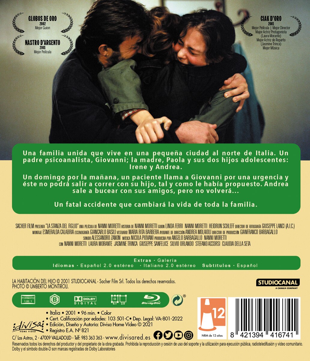 La habitación del hijo (Blu-Ray) 2
