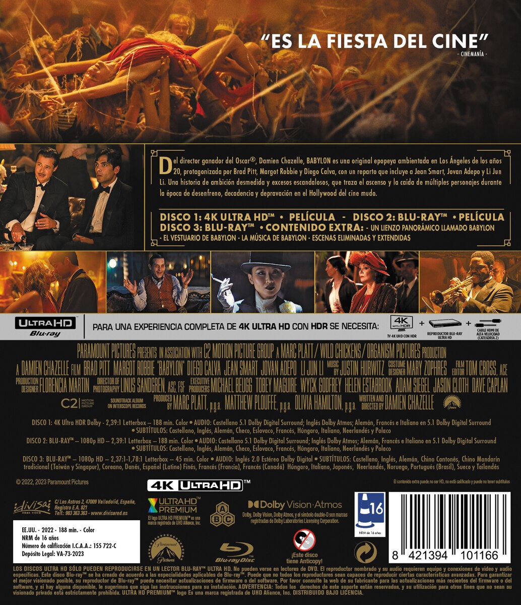Babylon (4K Ultra HD + Blu-Ray) 2