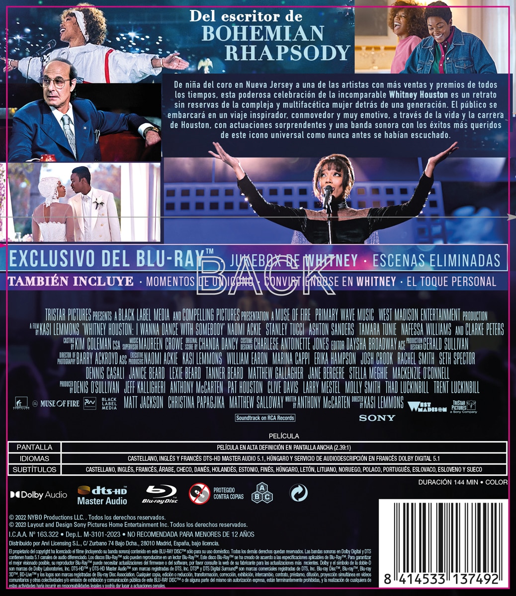 Whitney Houston: I Wanna Dance with Somebody (Blu-Ray) 2