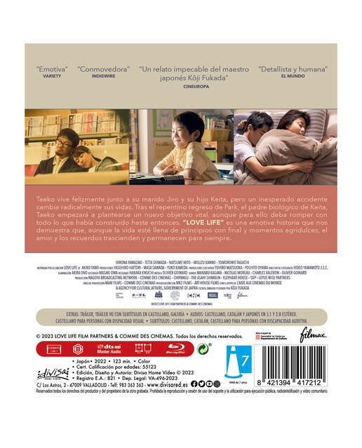 Love life (Lo que fuimos vive siempre) (Blu-Ray) 2