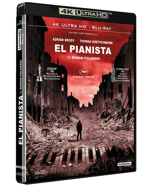 Imagen 0 de El Pianista de Roman Polanski (4K Ultra HD + Blu-Ray)