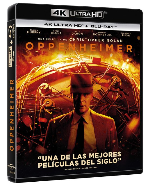 Imagen 0 de Oppenheimer (4K Ultra HD + Blu-Ray + Blu-Ray)