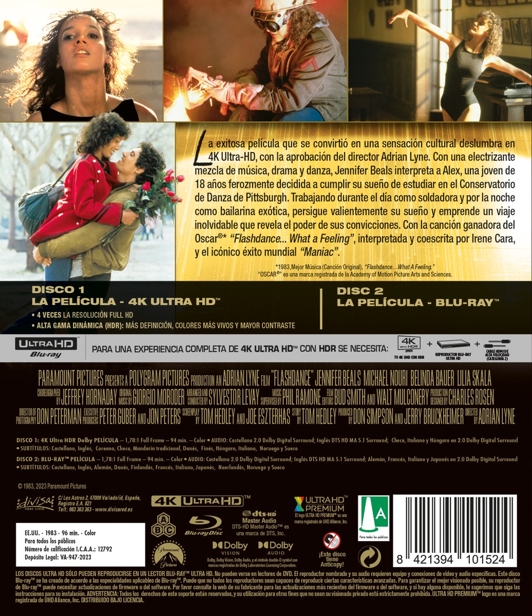 Flashdance (4K Ultra HD + Blu-Ray) 2