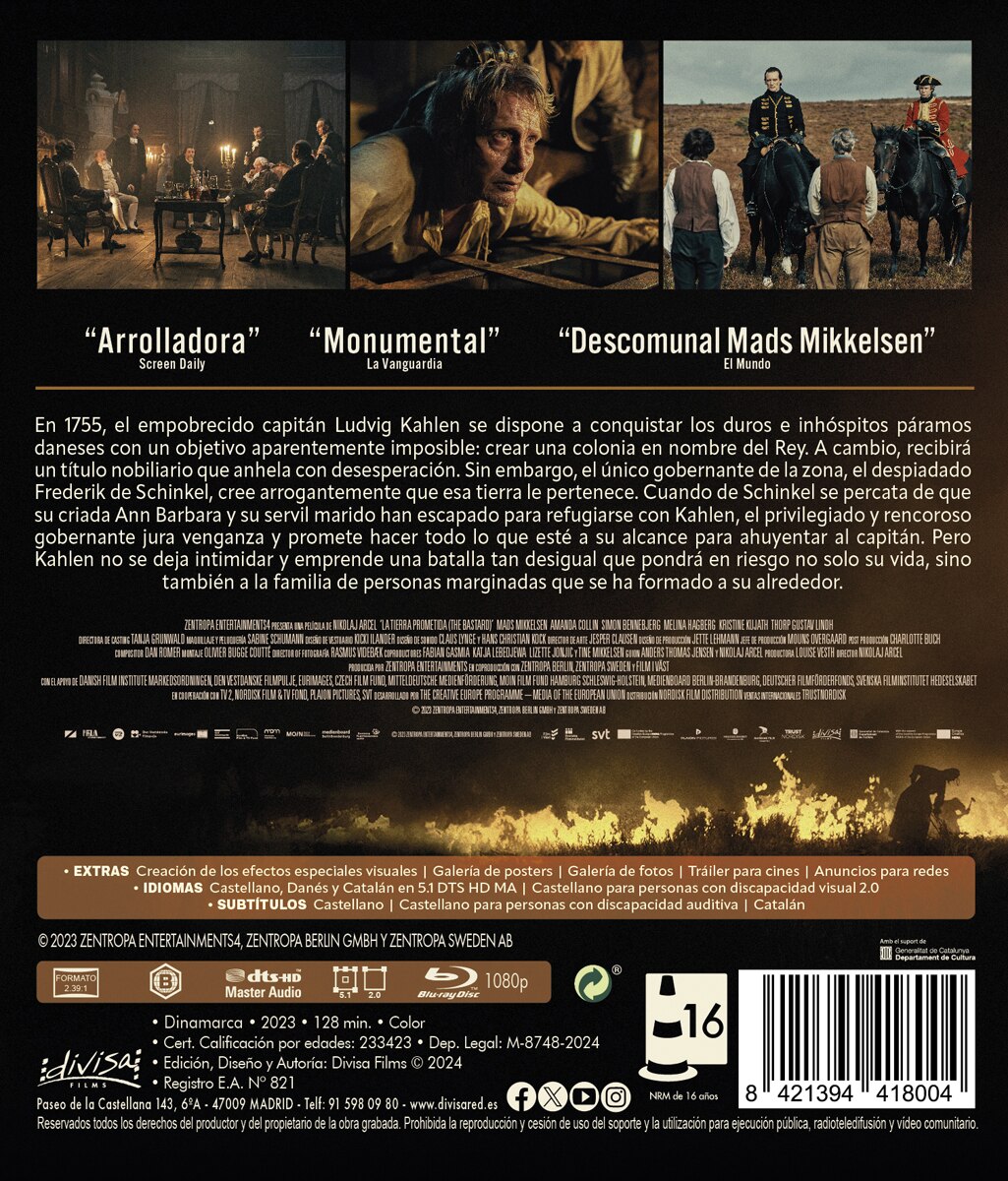La Tierra Prometida (The Bastard) (Blu-Ray) 2