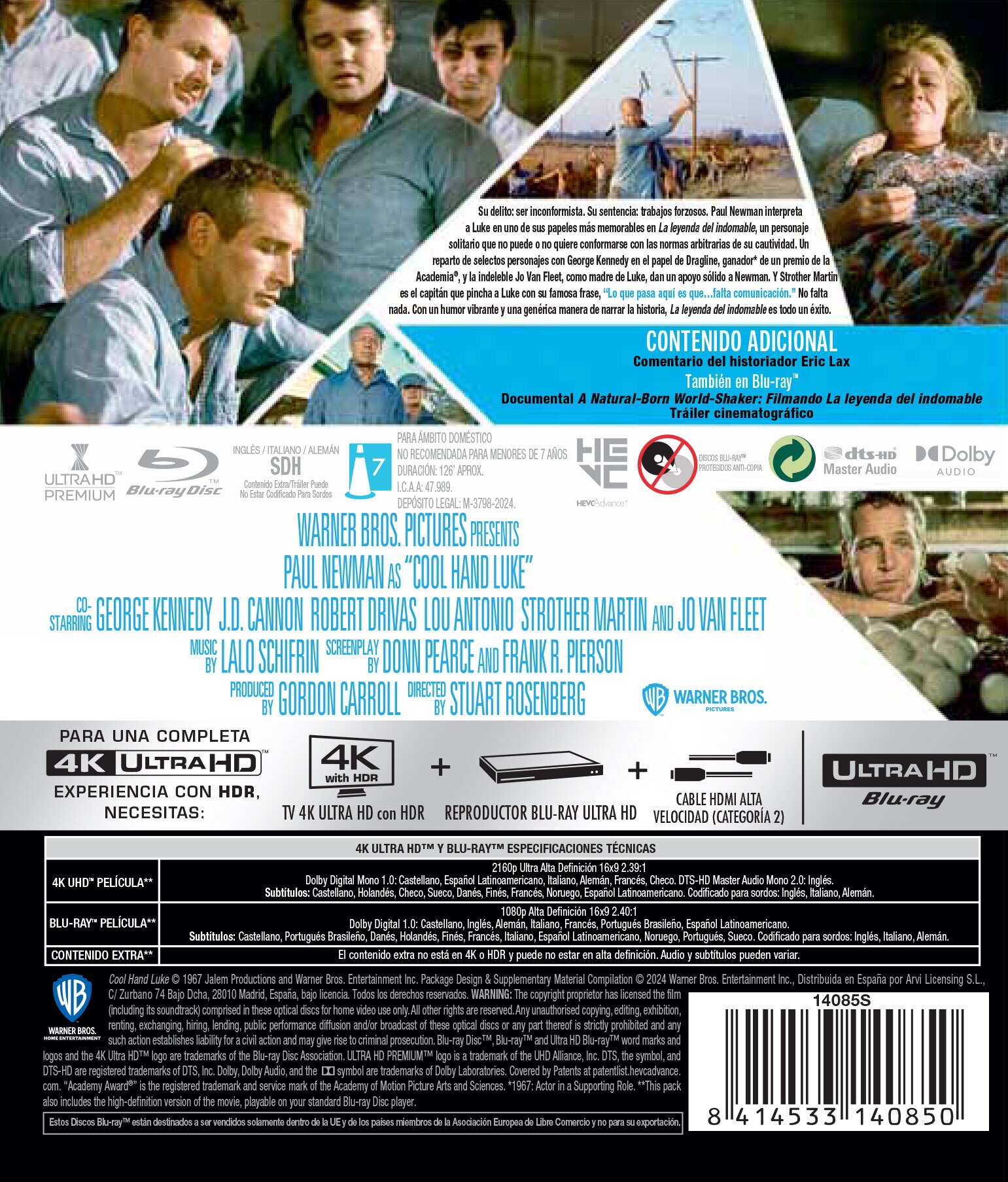 La leyenda del indomable (4K Ultra HD + Blu-Ray) 2