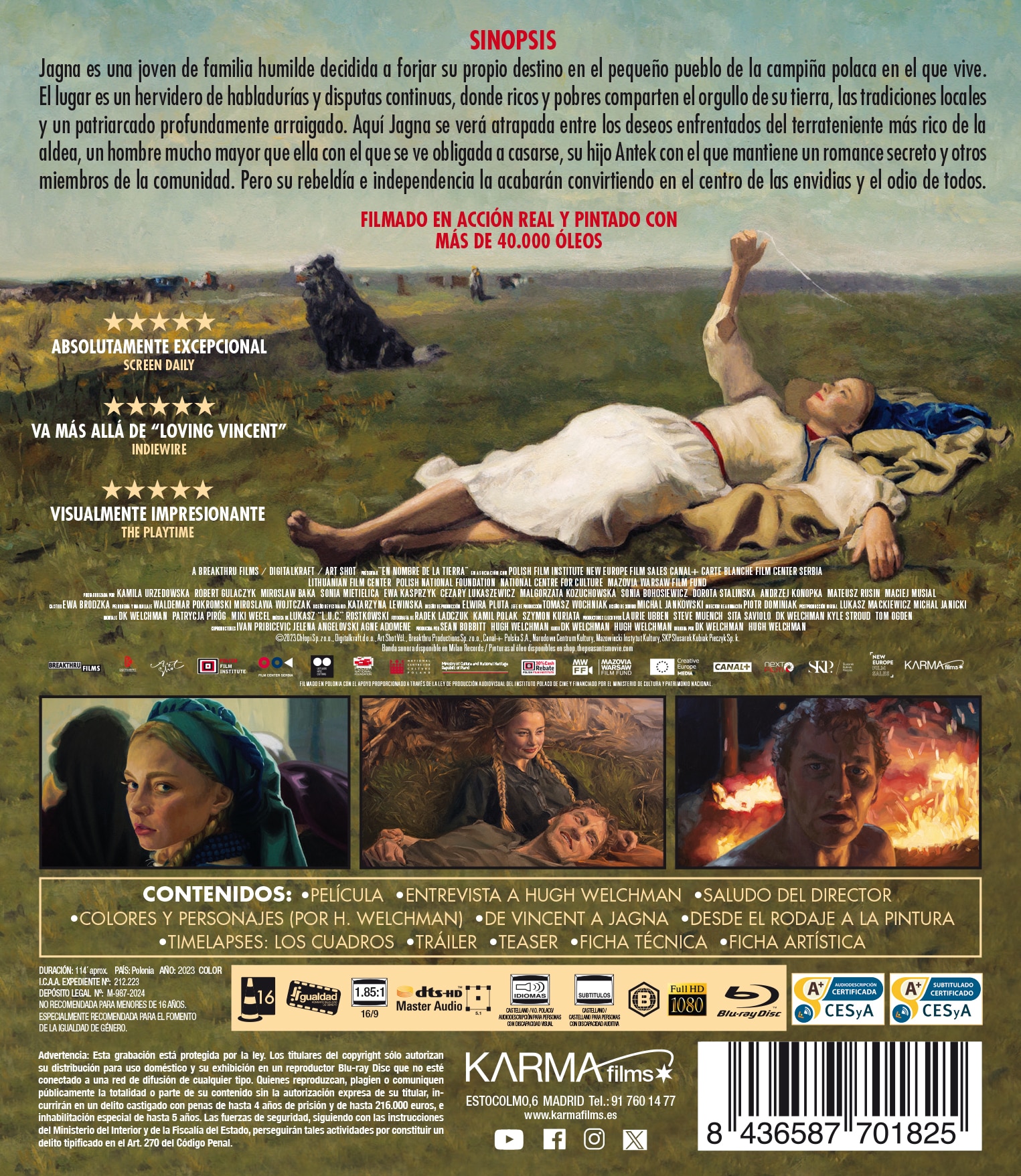 En nombre de la tierra (Blu-Ray) 3