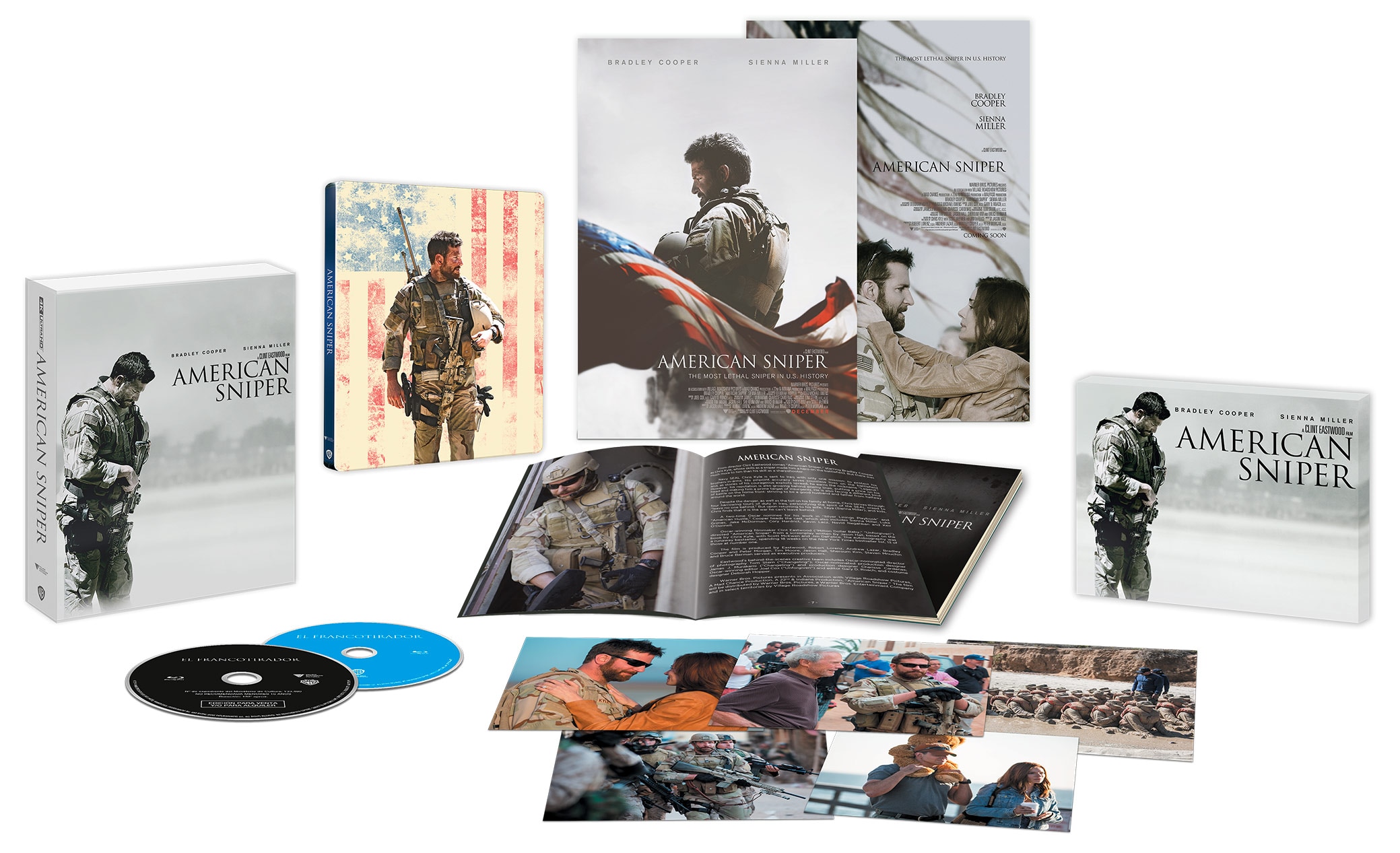 El francotirador (Edición Metálica) (4K UHD + Blu-Ray) 2