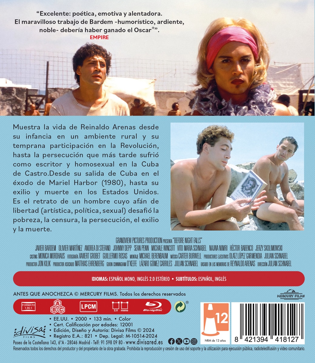 Antes que anochezca (Blu-Ray) 2