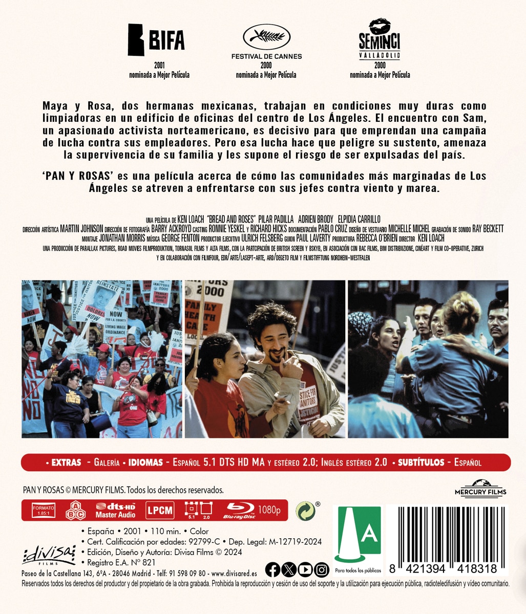 Pan y rosas (Blu-Ray) 2