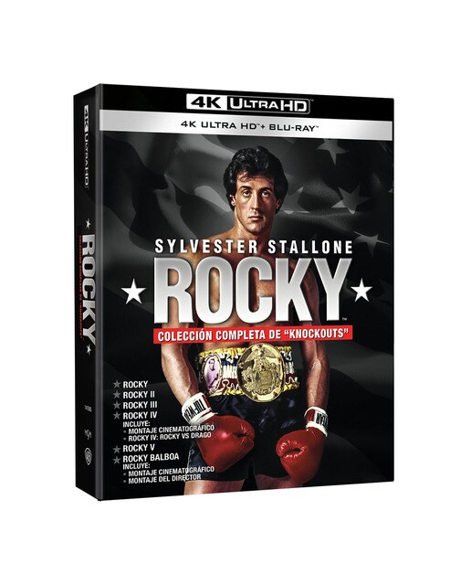 Pack Rocky 1-6 (4K Ultra HD + Blu-Ray).