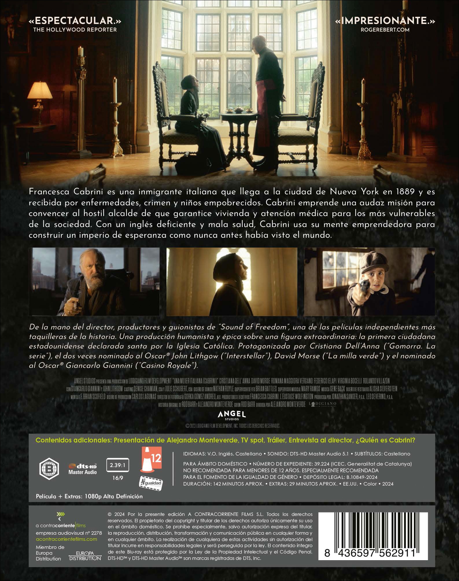 Una mujer italiana (Cabrini) (Blu-Ray) 3