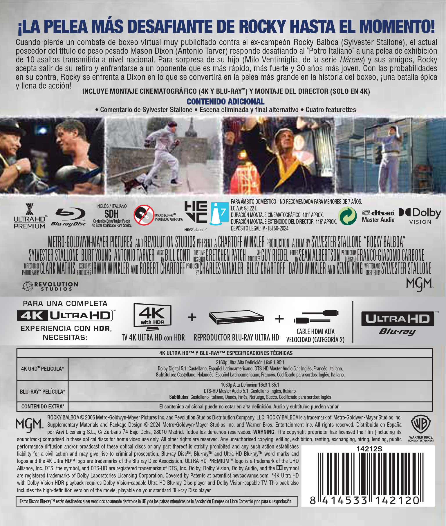 Rocky Balboa (4K Ultra HD + Blu-Ray) 2
