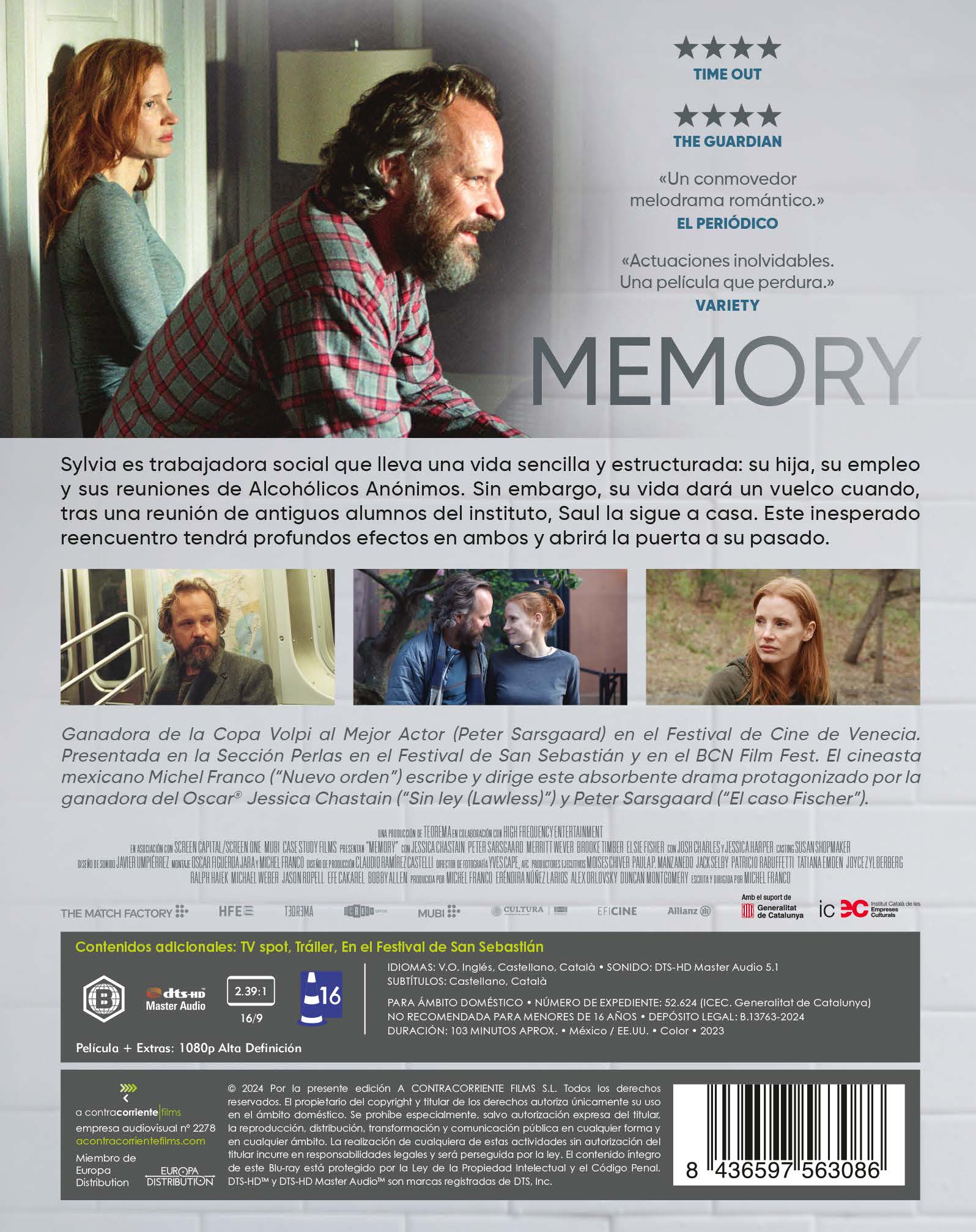 Memory (Blu-Ray) 3