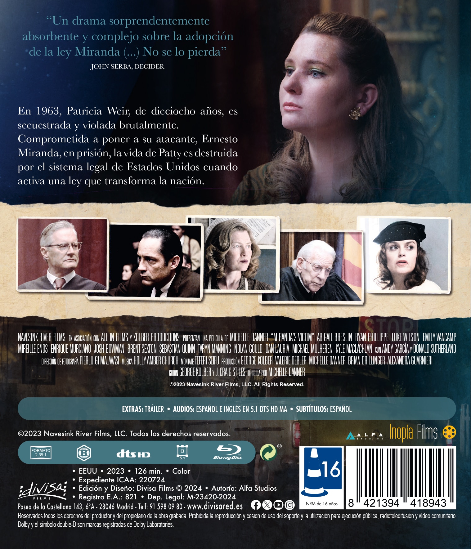 El caso Miranda (Blu-Ray) 2