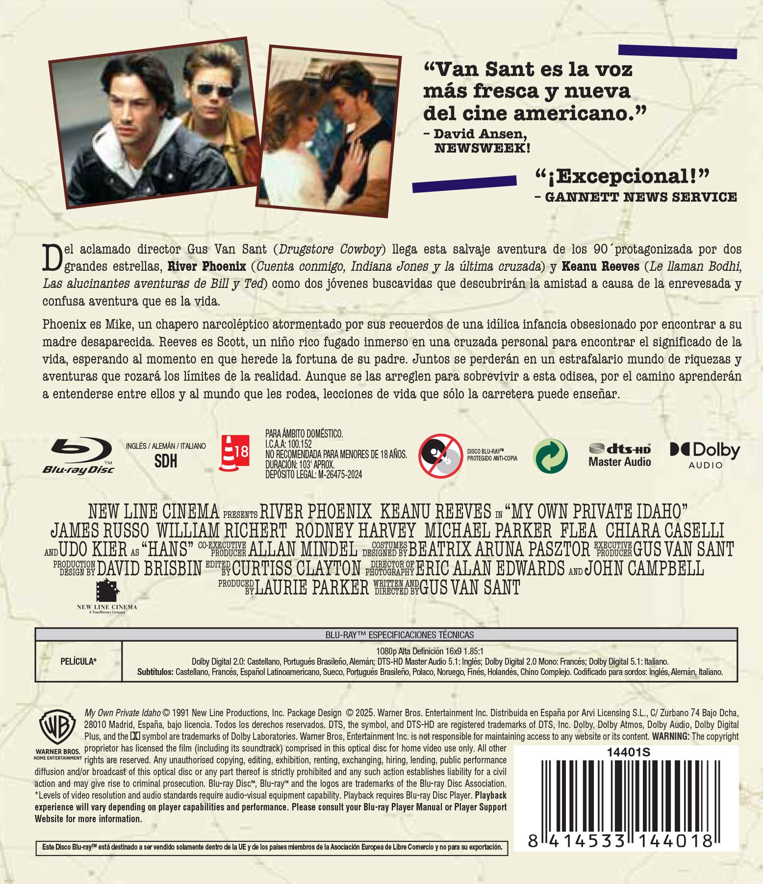 Mi Idaho privado (Blu-Ray) 2