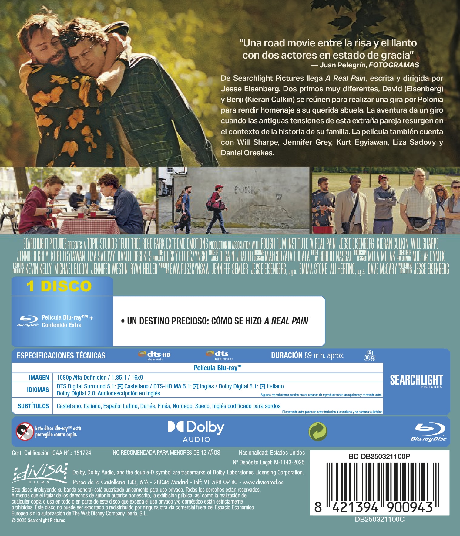 A real pain (Blu-Ray) 2