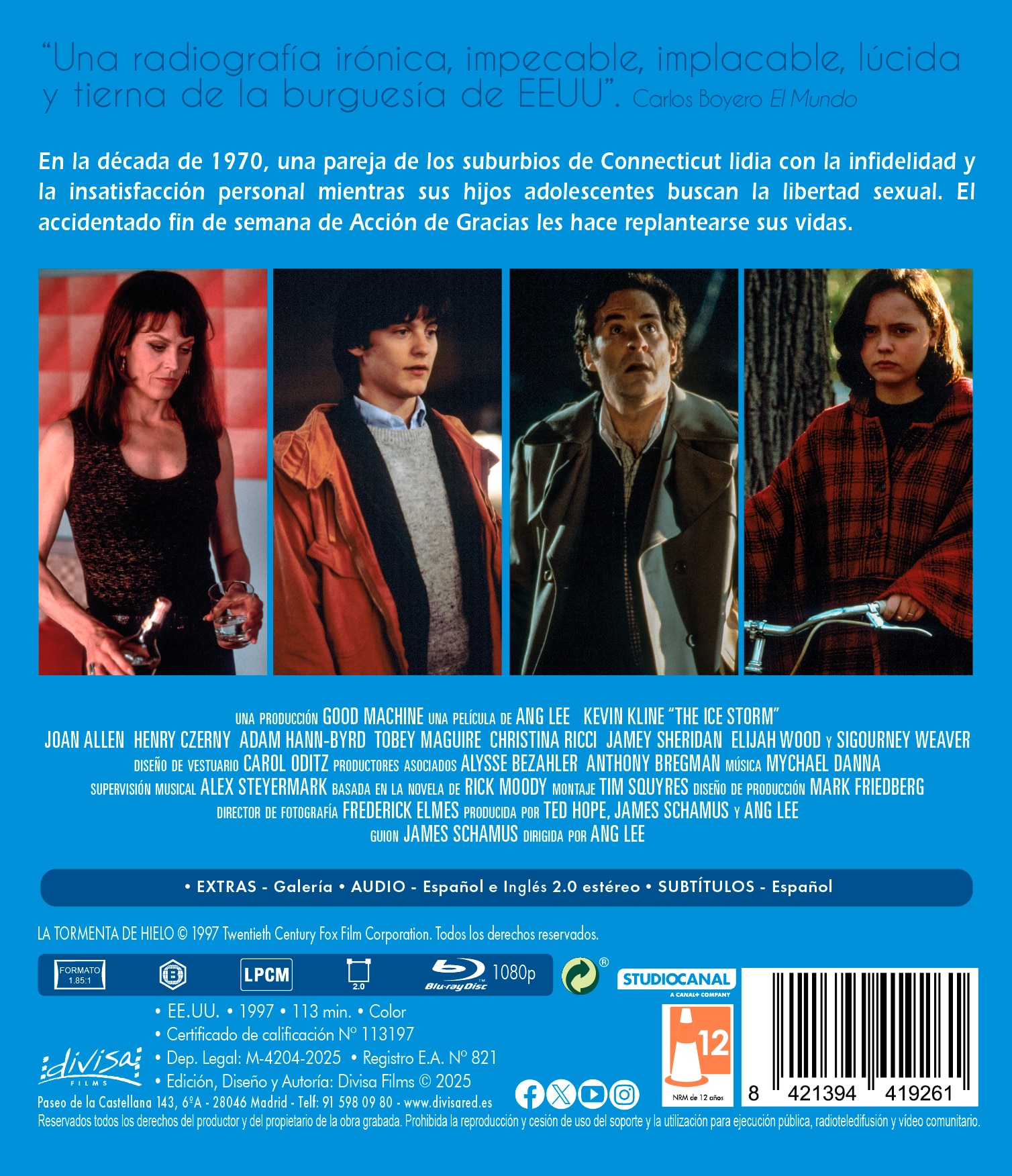 La tormenta de hielo (Blu-Ray) 2