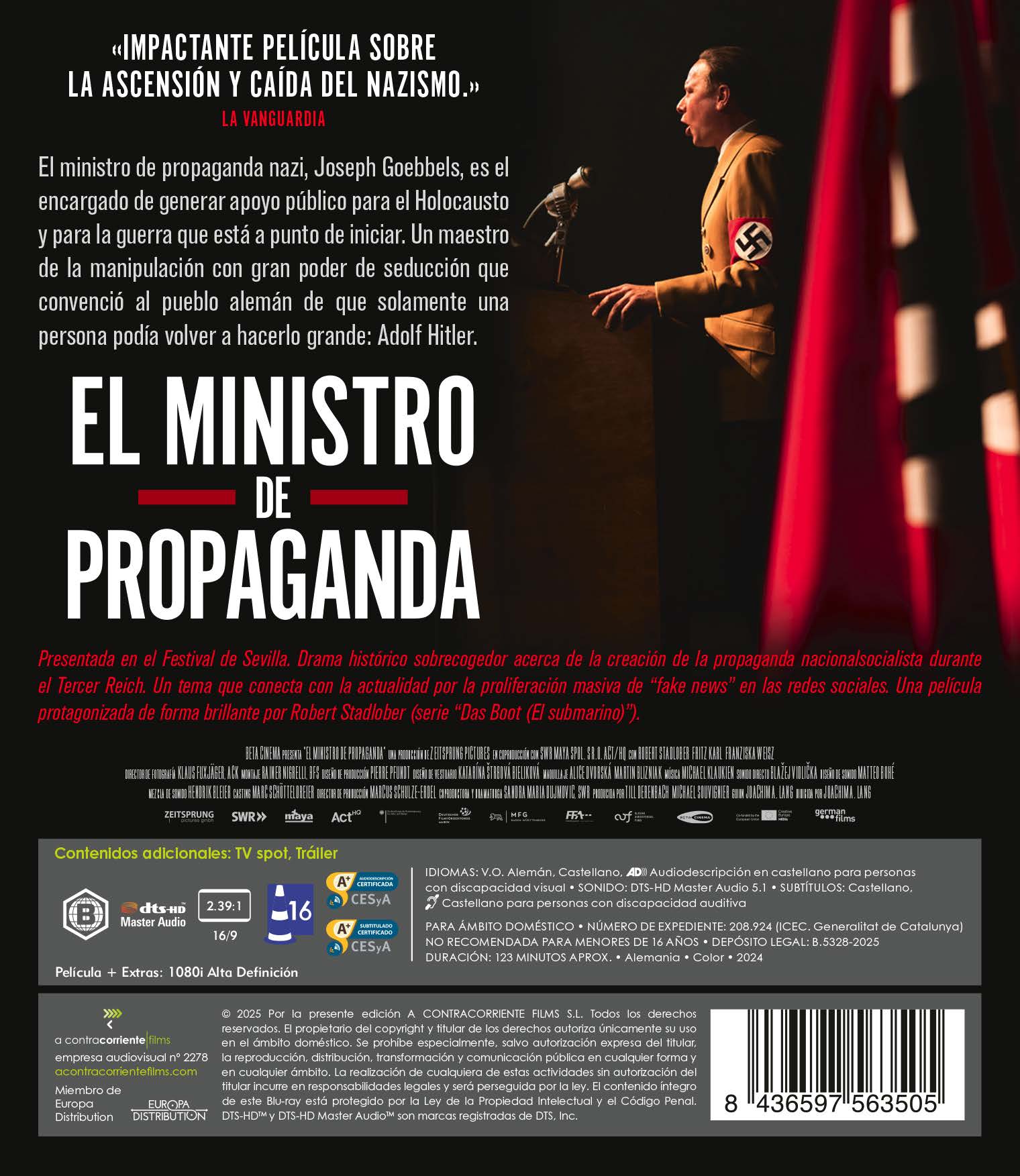 El ministro de propaganda (Blu-Ray) 3